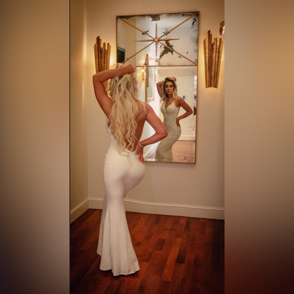 Katie May Elegant Ivory Maxi Dress